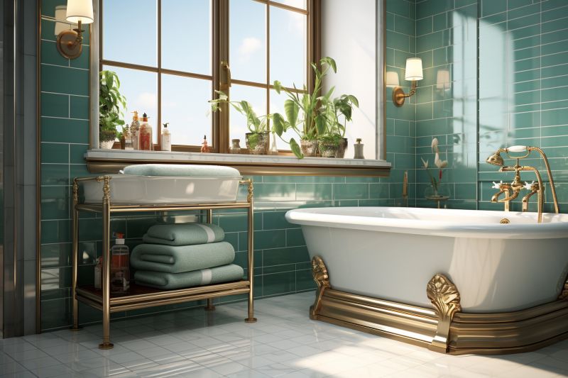 Classic Tub with Fixtures